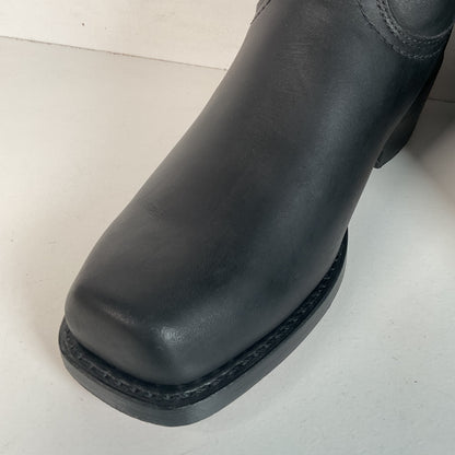 Frye Men’s Black Oiled Cavalry Boots 9.5 M USA Made Campus