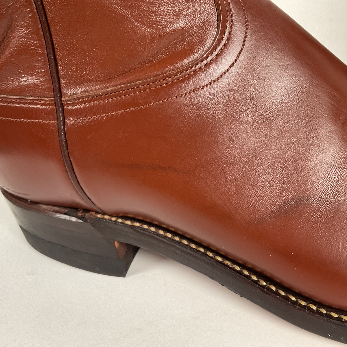 Vintage Justin Roper Boots | USA Made | Classic Brown | Men’s 7.5 D