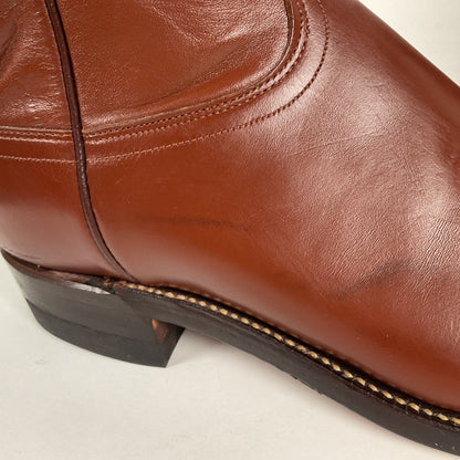 Vintage Justin Roper Boots | USA Made | Classic Brown | Men’s 7.5 D