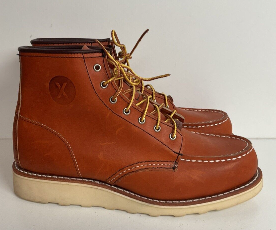 Red Wing X JXTA Women’s Limited Edition Moc Toe Boots 9 B USA Made Style 3375