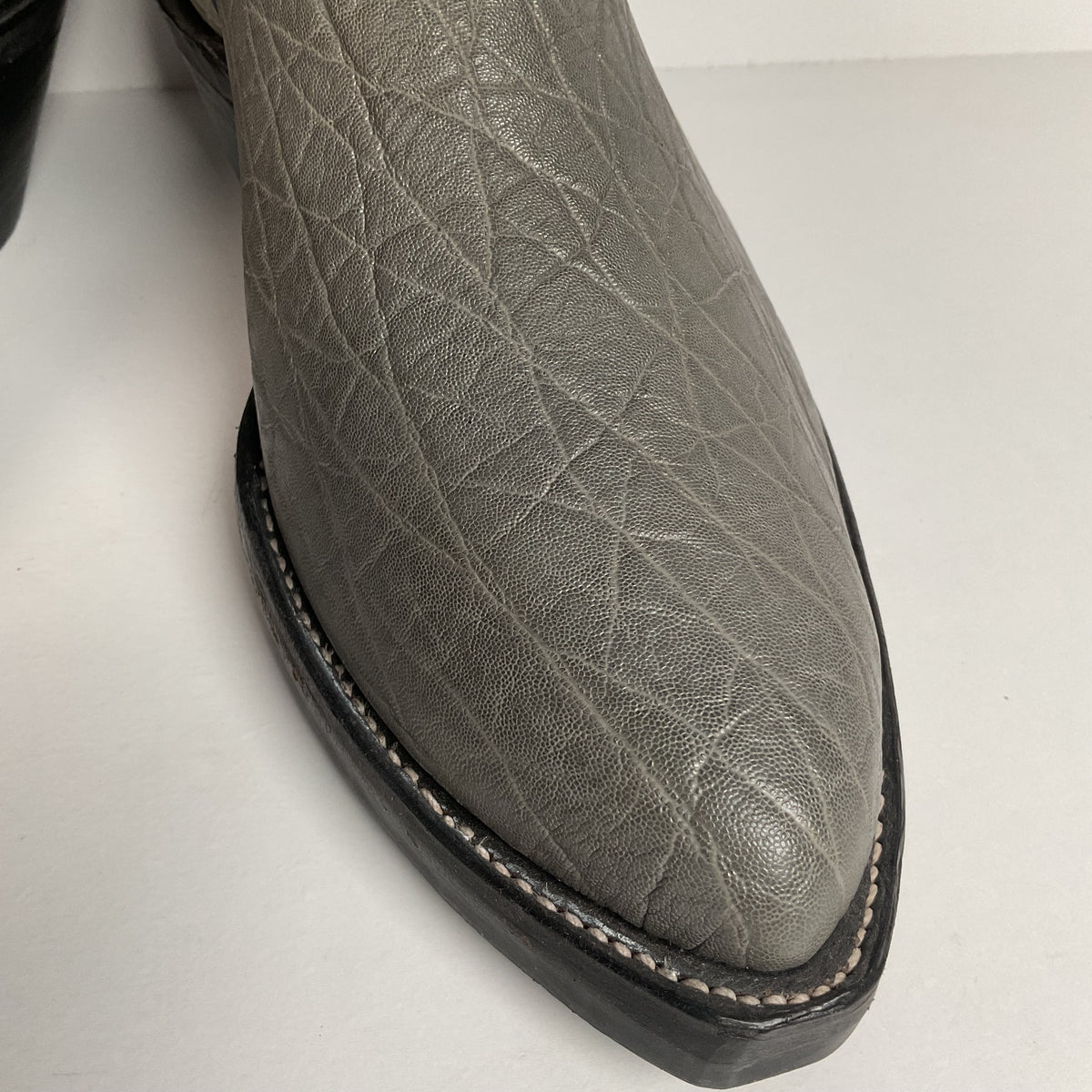 No Name Boot Company | Custom Elephant Cowboy Boots | Extra Wide | Men’s 10