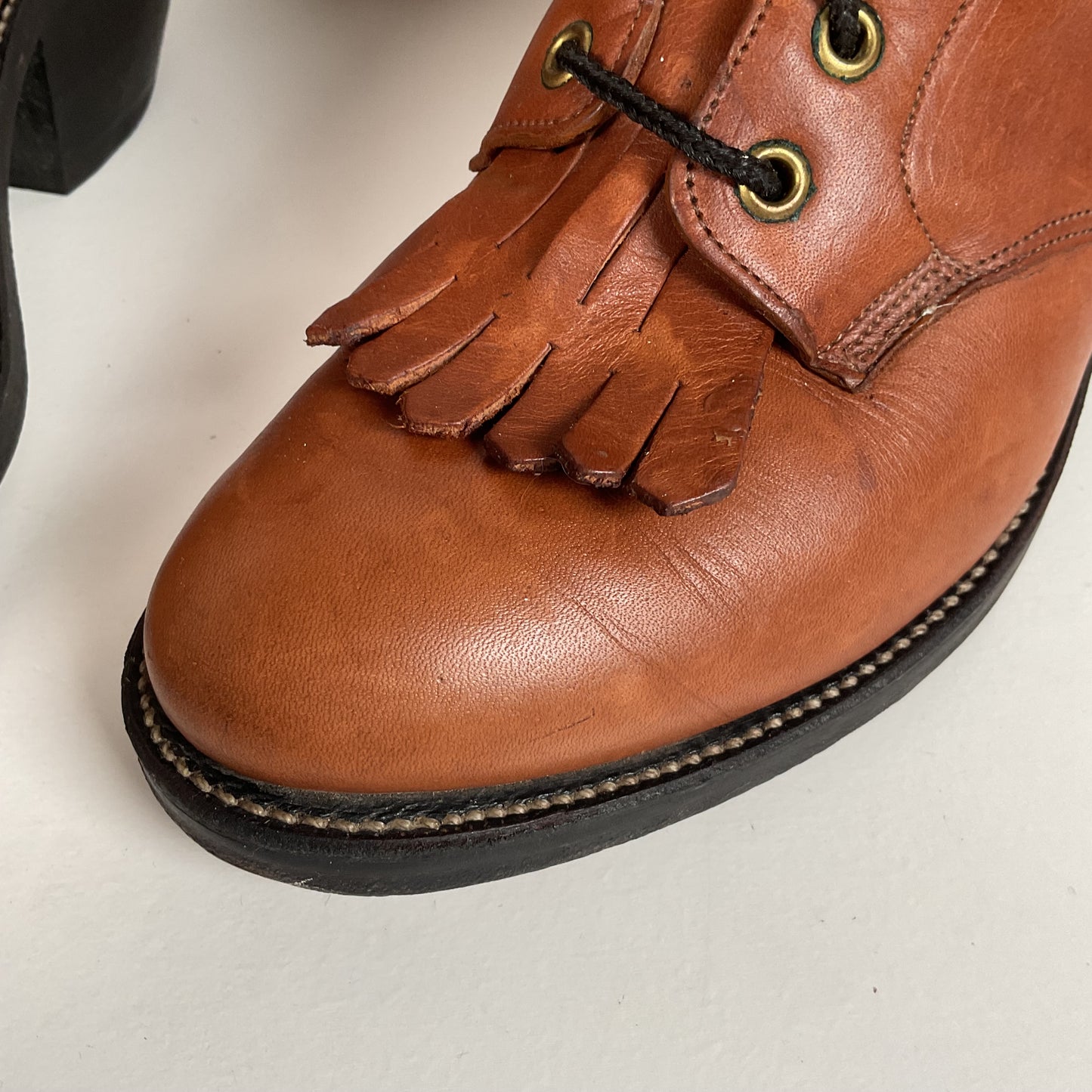 Vintage Olathe Western Packer Boots | USA Made | Men’s 9.5 D