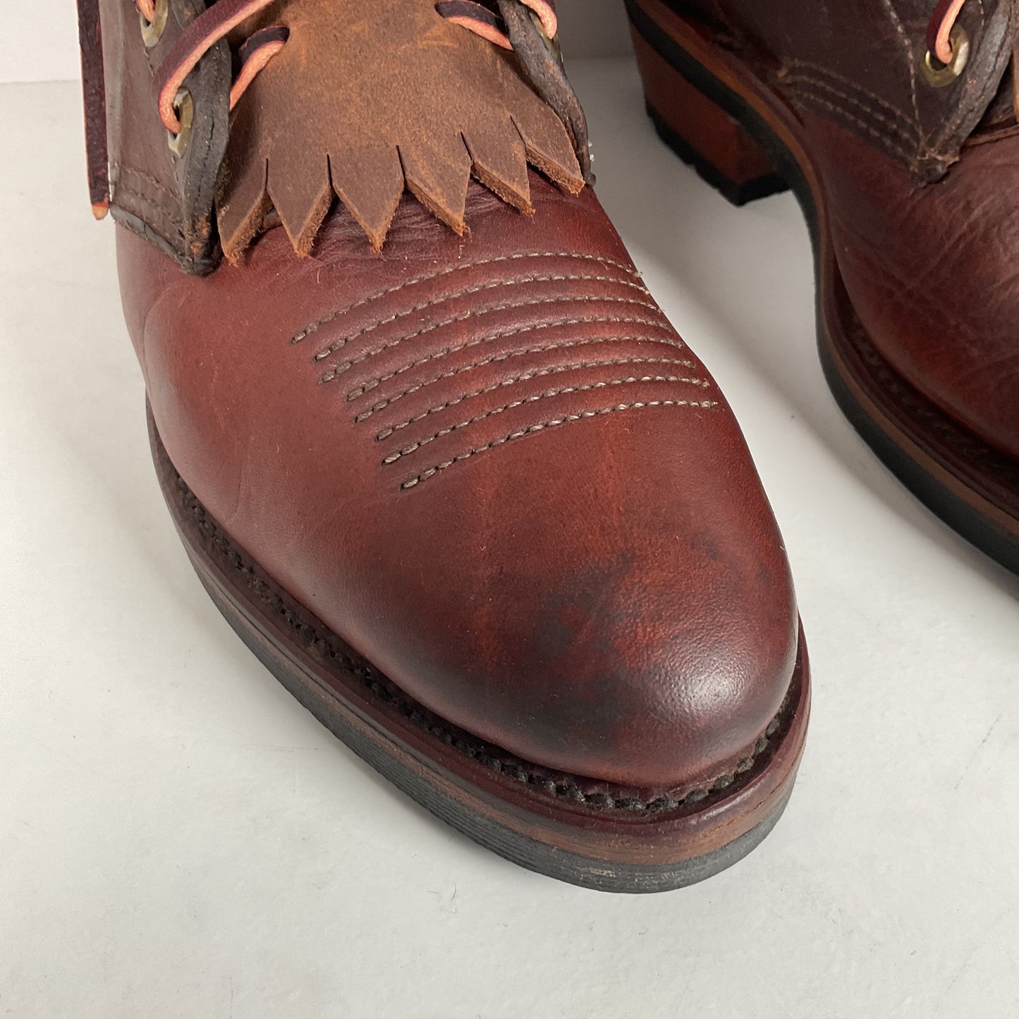 Vintage Chippewa Kiltie Packer Boots | Soft Toe | USA Made | Men’s 9.5 D