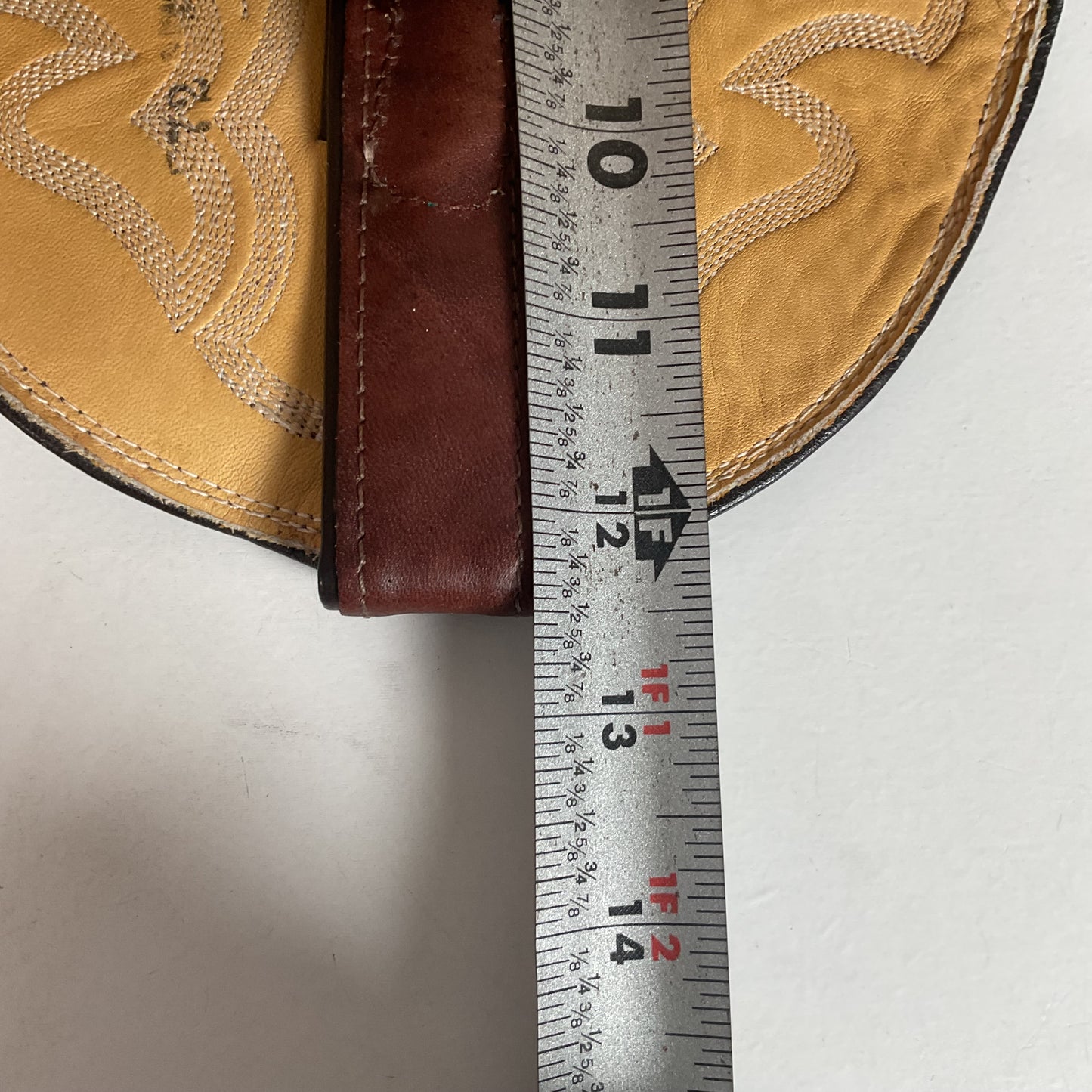 Vintage Justin Marbled Deerlite Cowboy Boots | USA Made | Deer Skin | 8.5 D