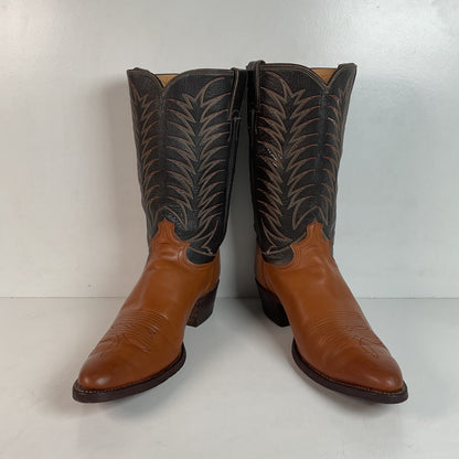 Vintage Justin Cowboy Boots | Calfskin | USA Made | Extra Narrow | Men’s 13 A