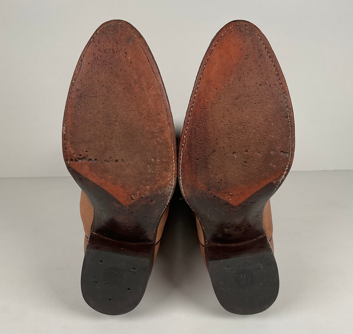 Vintage Dan Post Elk Skin Cowboy Boots | USA Made | Men’s 9.5 D