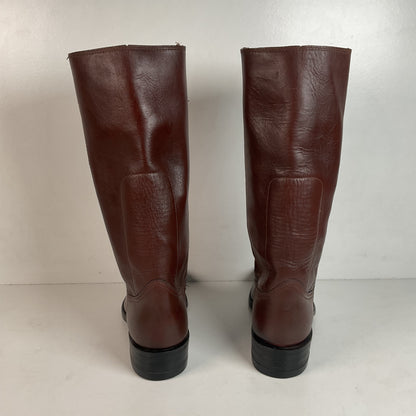 1970s Rodeo Chunky Campus Boots Men’s 9 D Cutter Toe USA Made