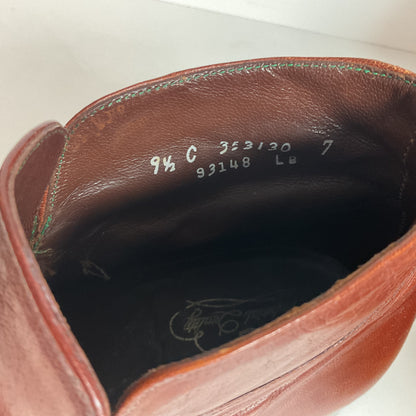 Vintage Florsheim Imperial Guardsman Chukka Boots 9.5 C 70s Monk Strap