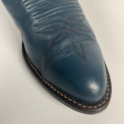 Vintage Tony Lama Gold Label Cowgirl Boots | Blue | Women’s 7.5 M