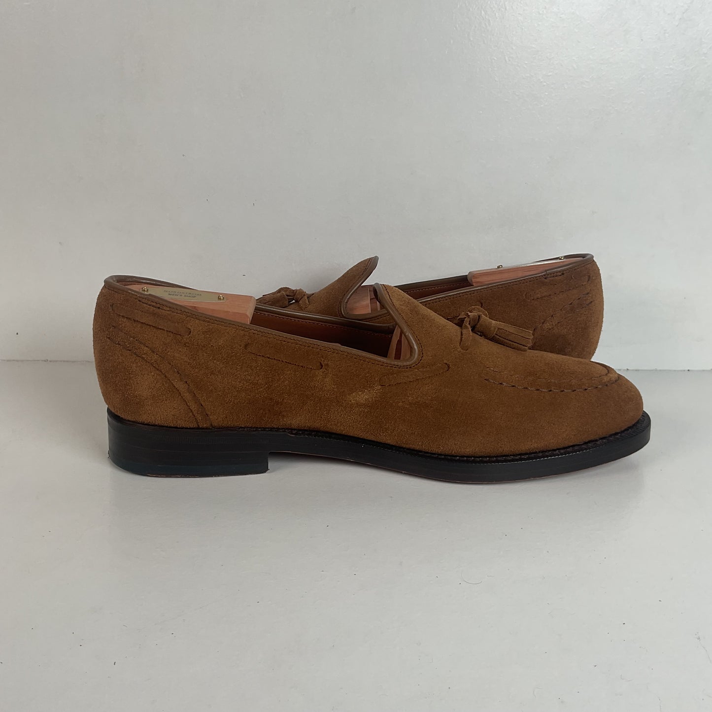 Polo Ralph Lauren Suede Tassel Loafers Men’s 9 D Goodyear Welted