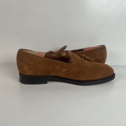 Polo Ralph Lauren Suede Tassel Loafers Men’s 9 D Goodyear Welted