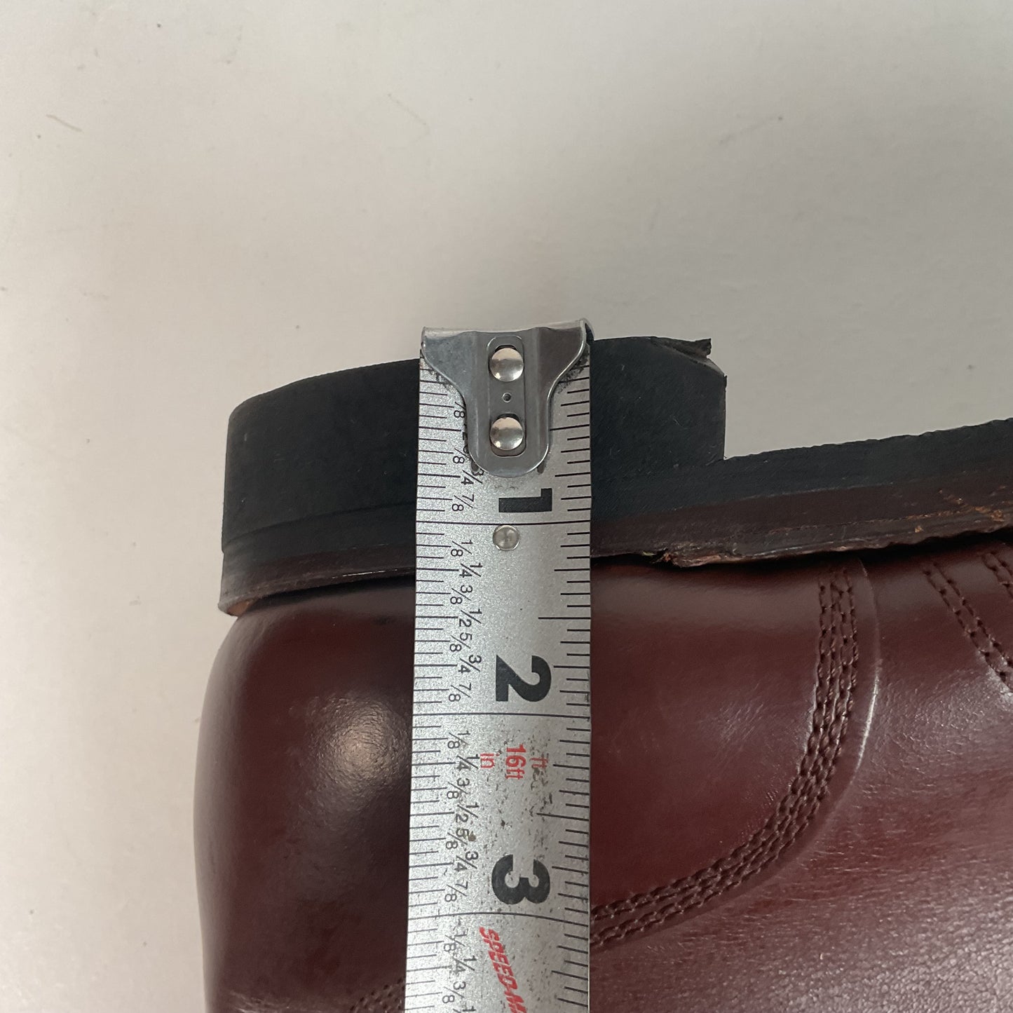 Vintage Vietnam War Brown Jump Boots 11 N (Narrow) Cap Toe Paratrooper