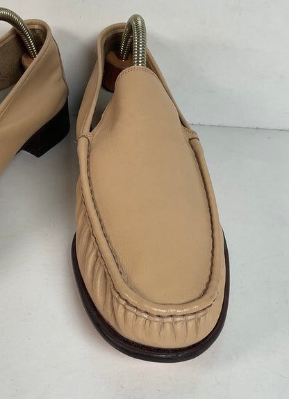 1970s Florsheim for Idlers Moccasin Loafers 9.5 D USA Made