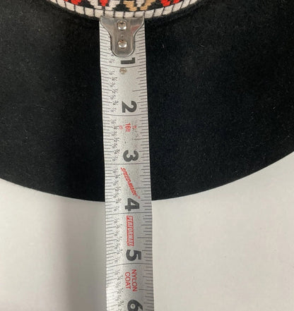 Vintage Sears Western Wear Cowboy Hat 7 1/8 Native Southwestern Headband