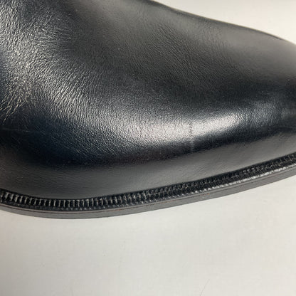 Vintage Florsheim Black Leather Chelsea Boots 10.5 C New Old Stock