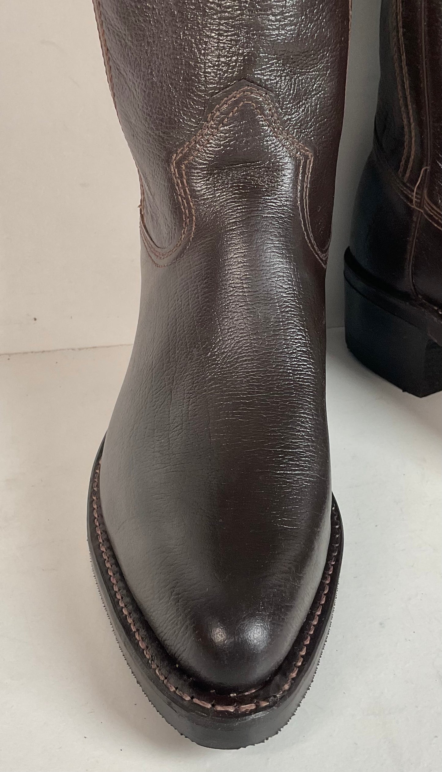 Vintage Texas Water Buffalo Cowboy Boots | USA Made | Exotic | Men’s 8.5 D