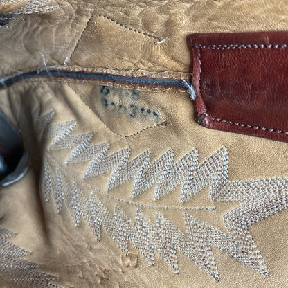 J. B. Hill Custom Cowgirl Boots | Teju Lizard | Style 12 | Women’s 6