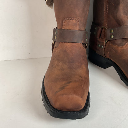 1980s Harley Davidson Men’s Harness Boots 10 M USA Made
