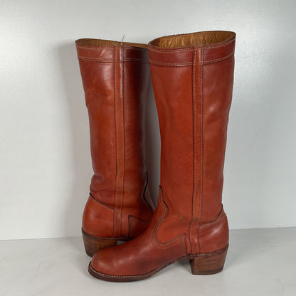 Vintage Dexter Campus Boots | Distressed | Braided | USA Made | Women’s 10 M