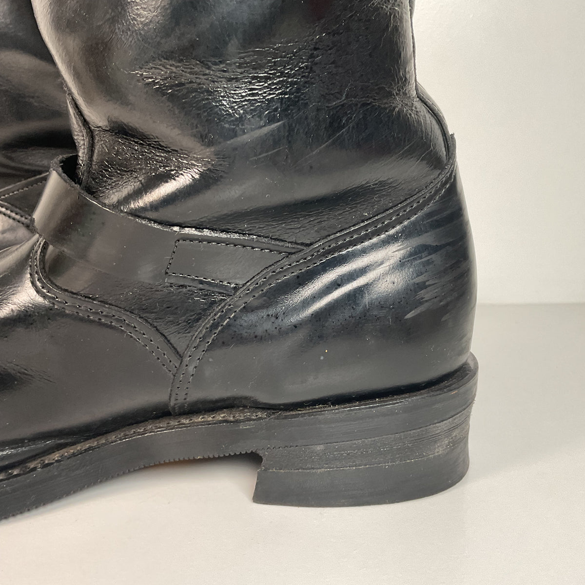 Chippewa Engineer Boots | Safety Toe | Distressed | USA Made | Men’s 13 EE