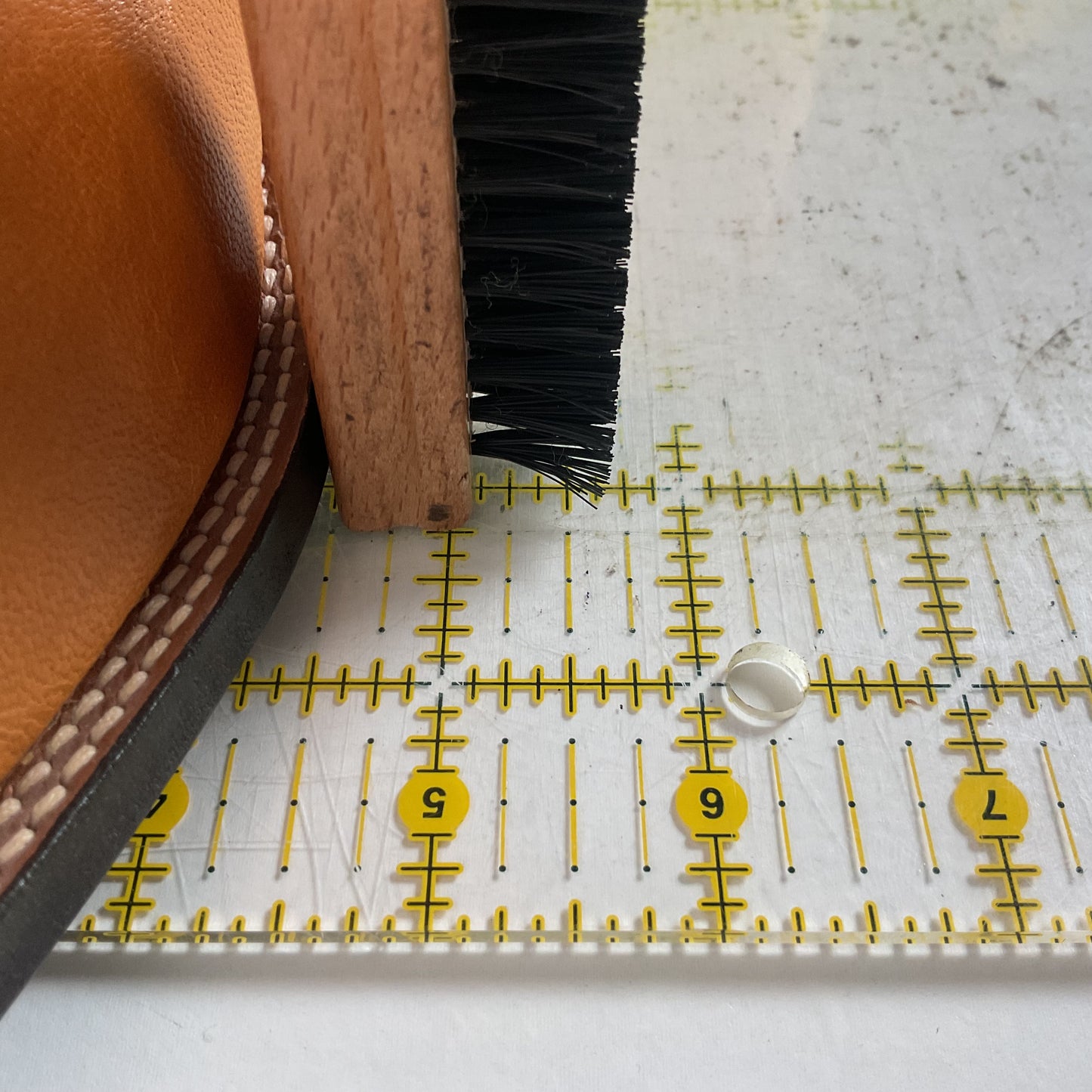 Vintage Nocona Pig Skin Cowboy Boots | Boar | Butterscotch | USA Made | 10.5 EE
