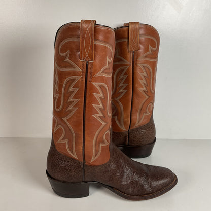Vintage Rios of Raymondville Elephant Cowboy Boots | Exotic | Wide | Men’s 11