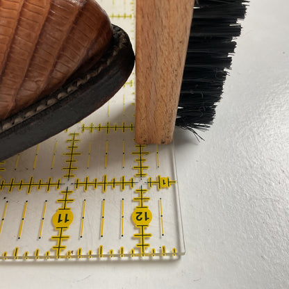 Vintage Tony Lama Gold Label Cowboy Boots 9.5 D Lizard Wingtip USA Made