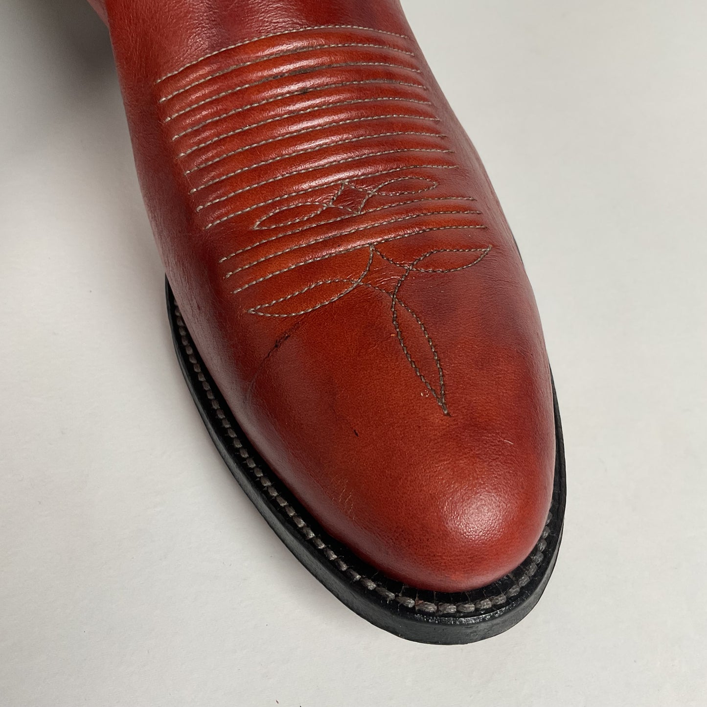 Vintage Tony Lama Chocolate Cow Cowboy Boots | Gold Label | Men’s 8 | Women’s 9