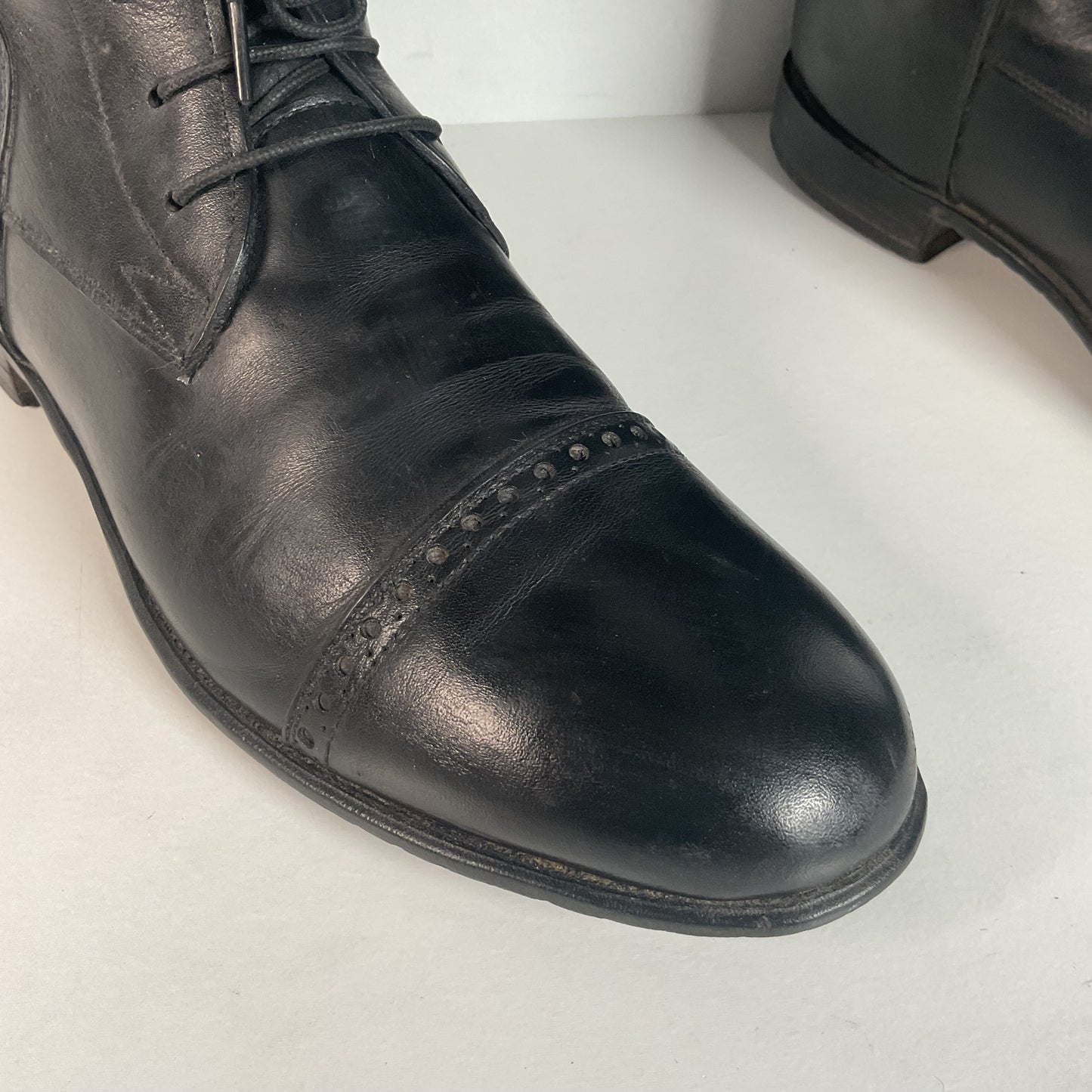 Der Dau Equestrian Riding Boots | Polo | Black Calf | Custom Made | Women’s 8.5