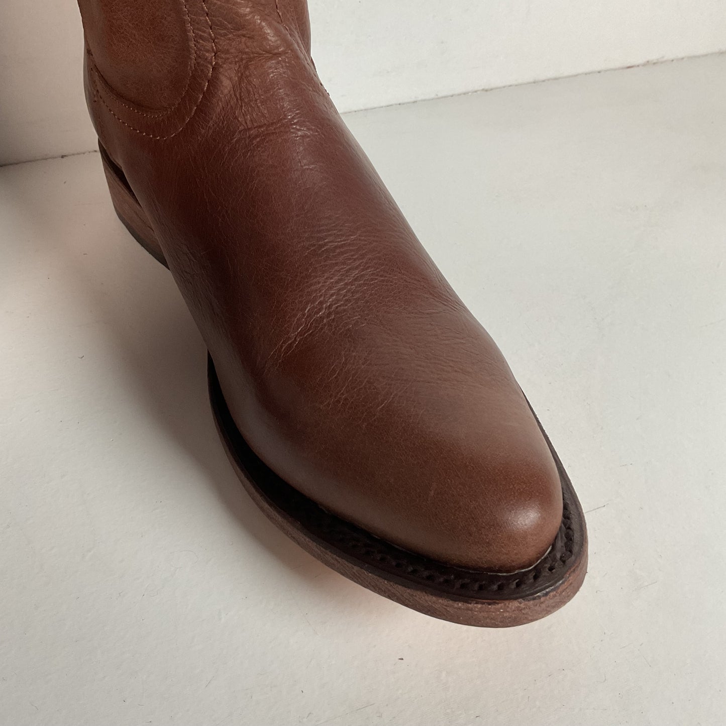 Lucchese Chelsea Braided Riding Boots 6 B Original Box