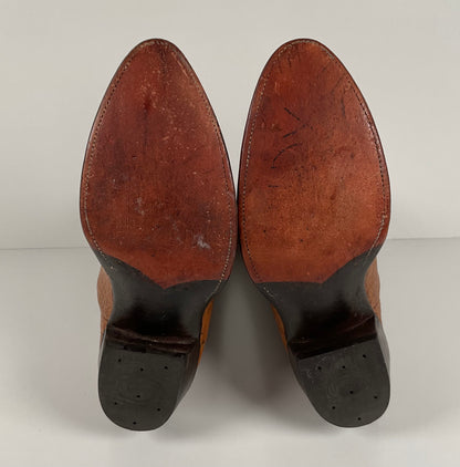 Vintage Shark Skin Cowboy Boots | Exotic | Men’s 9 D