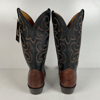 Vintage Nocona Bull Shoulder Cowboy Boots | USA Made | Men’s 10 EE