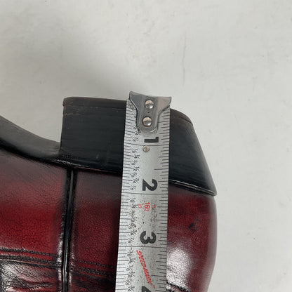 Vintage Lucchese San Antonio Cowboy Boots | Oxblood | Extra Narrow | 11.5 A