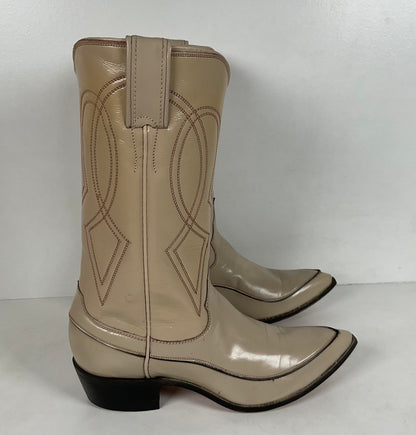 Vintage Justin Algonquin Cowgirl Boots | Old Fort Worth Label | Women’s 5 C