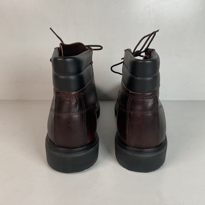 Vintage Red Wing Brown Leather Steel Toe Work Boots 12 B Style 2245 USA Made