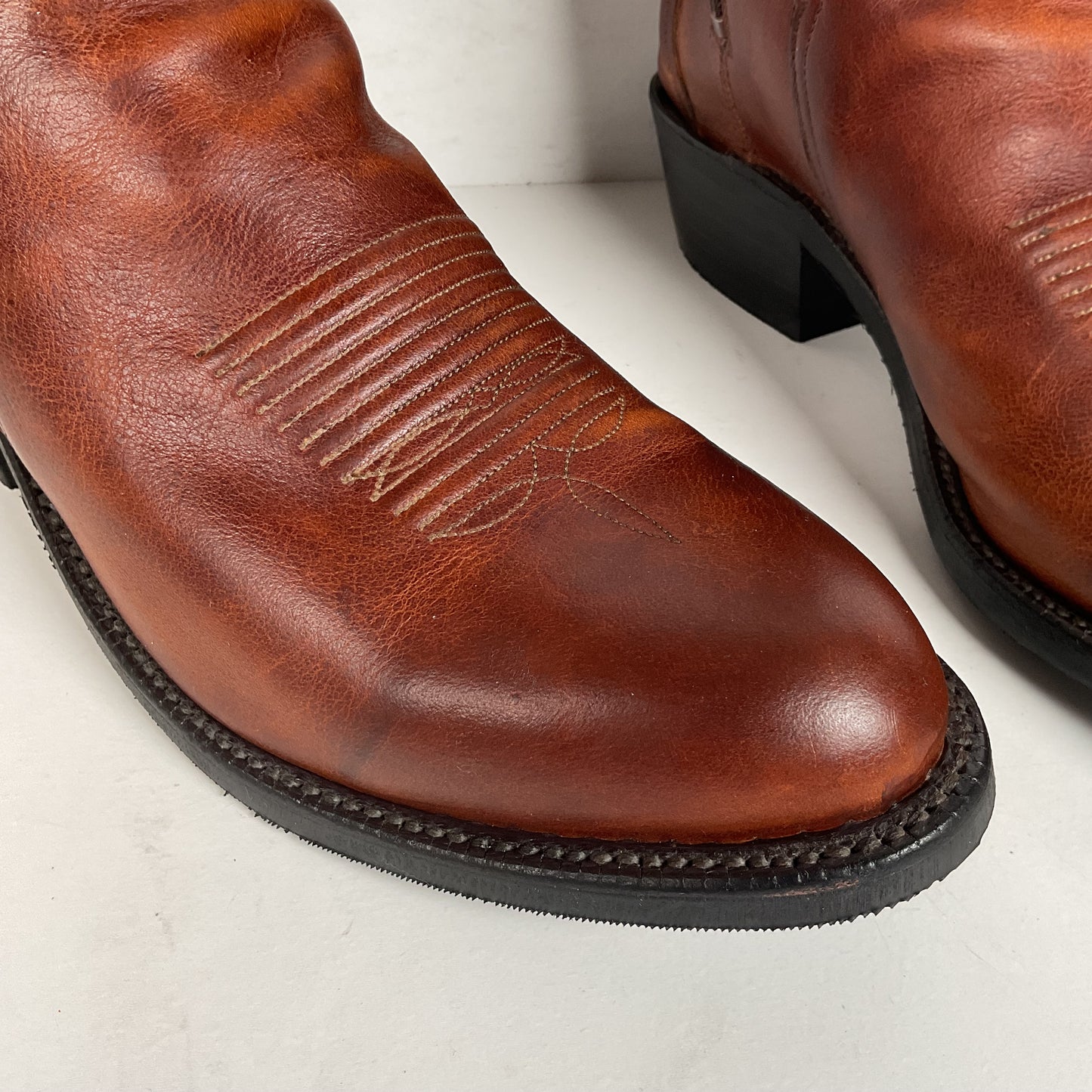 Lucchese Western Side Zip Boots | Ankle | Classics Handmade | 10.5 EE