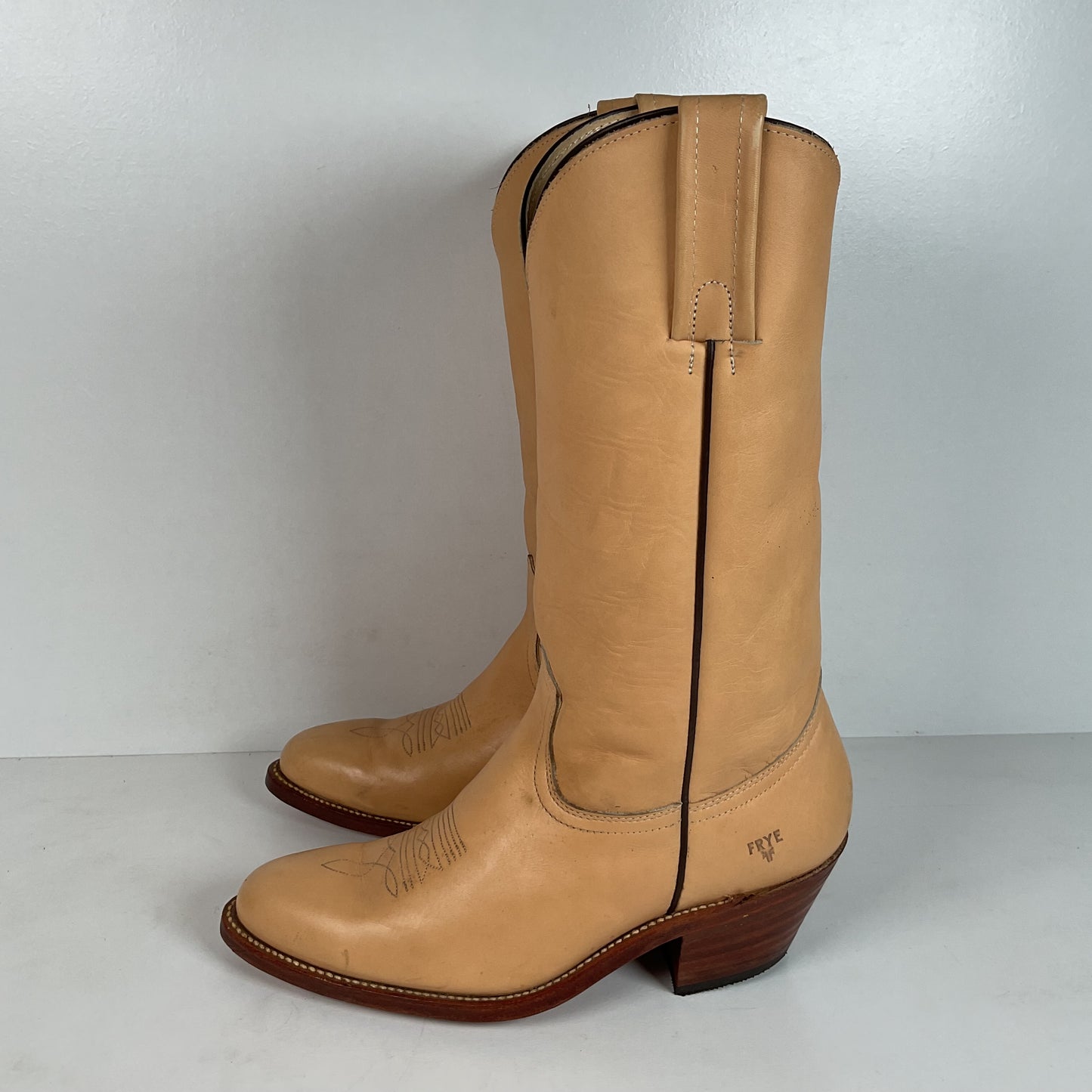 Vintage Frye Buttercup Cowboy Boots | USA Made | 1980s | Men’s 9.5 EE