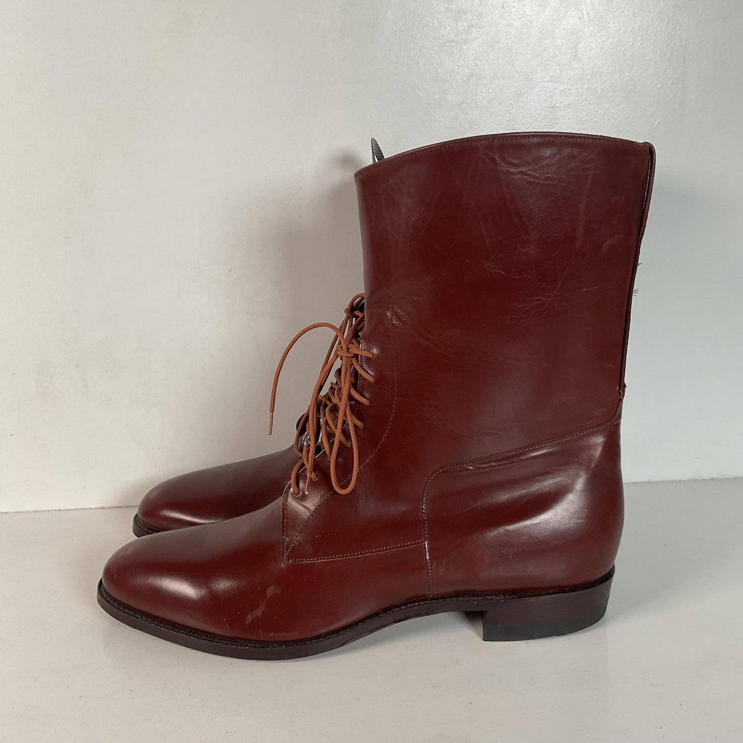 Vintage Justin Jodhpur Lace-Up Boots | Military Style | USA Made | Men’s 12 B