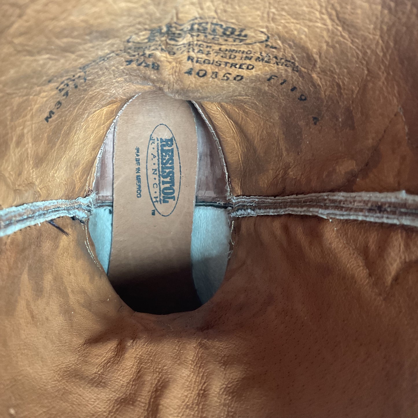 Lucchese for Resistol Ranch Sueded Ostrich Leg Cowgirl Boots | Exotic | Women’s 9.5 B