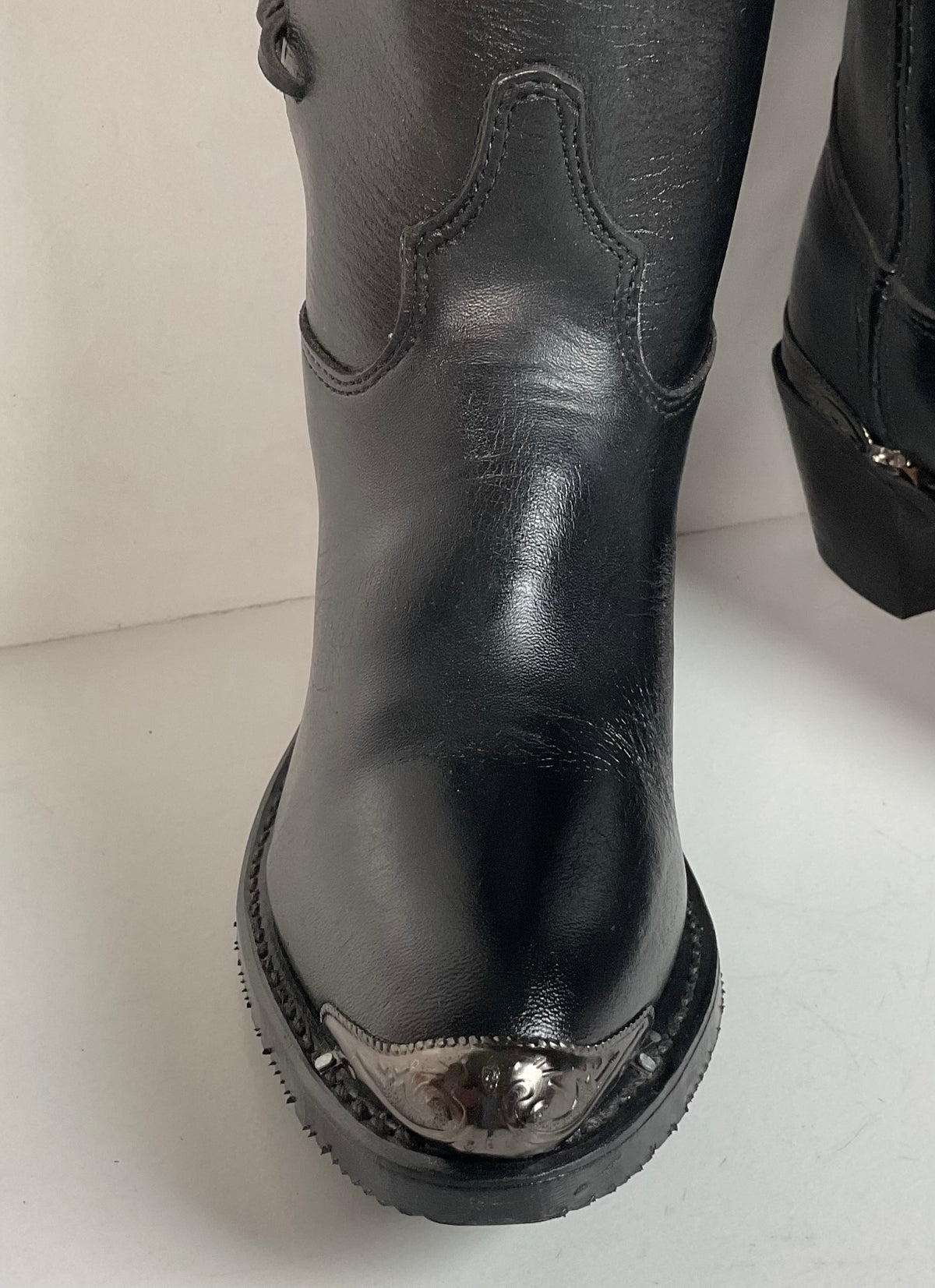 Vintage Harley Davidson Motorcycle Boots | Western Concho | Women’s 8.5 M
