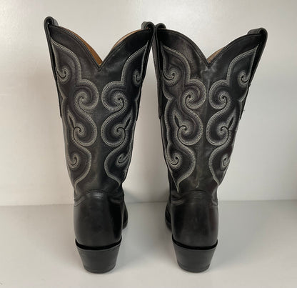 Harley Davidson Stingray Cowgirl Boots | Exotic | Tooled Inlay | Women’s 8 M