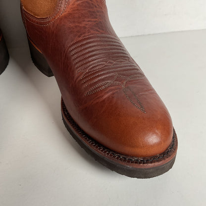 Chippewa Cowboy Boots | USA Made | Soft Toe | Men’s 9 D