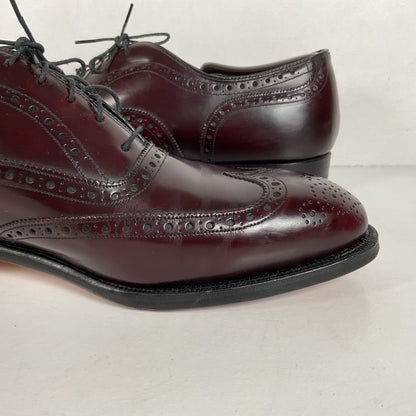 Vintage Johnston Murphy Oxford Shoes | Burgundy Calf | USA Made | Men’s 12 D