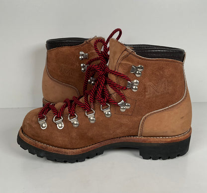 Vintage Milo Mountaineering Boots | USA Made | Rough Out | Men’s 9.5 M