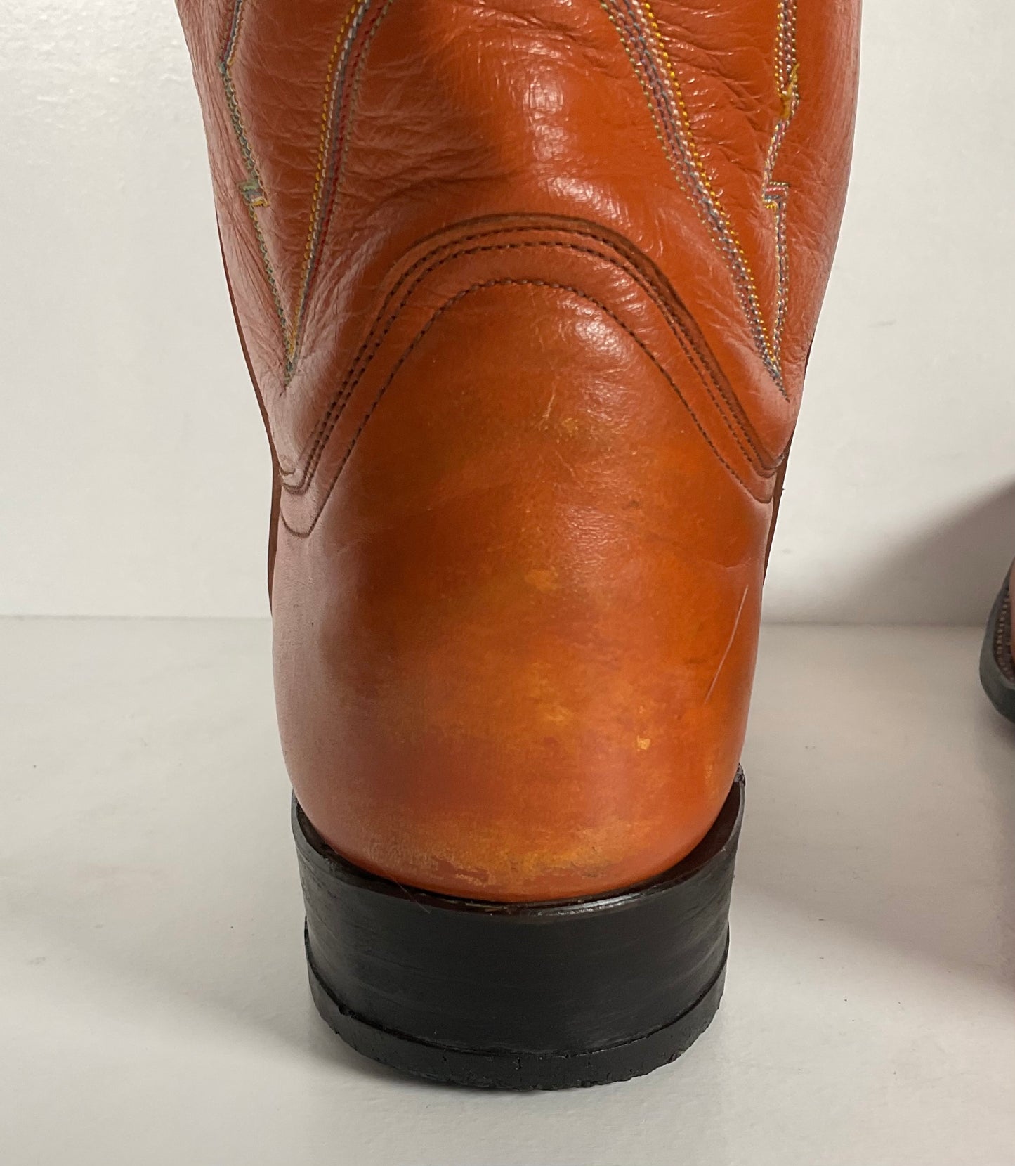 Vintage Tony Lama Cowboy Boots | X Toe | 1950s | Men’s 7.5 D