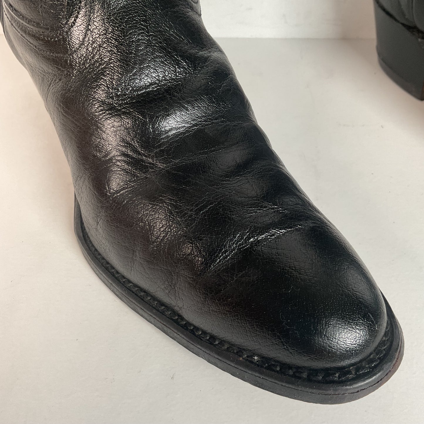 Vintage Wrangler Water Buffalo Cowboy Boots | 1960s-1970s | USA Made | 9.5 D