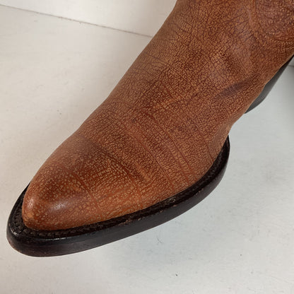 Black Jack Kangaroo Cowboy Boots — Exotic — Men’s 8 D