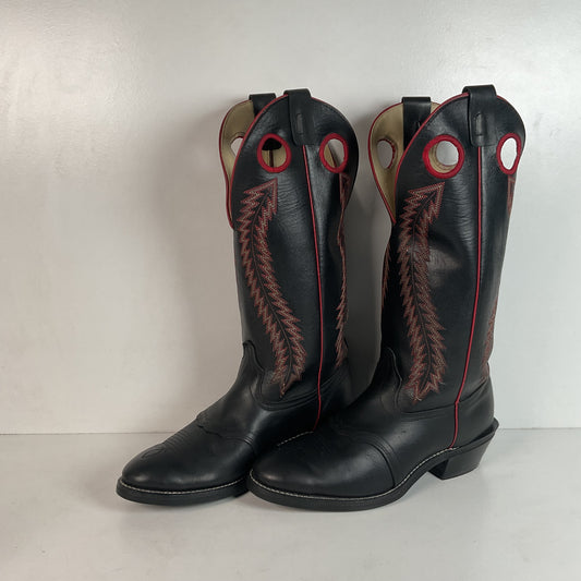Vintage Texas Brand Buckaroo Cowboy Boots 10.5 EE USA Made