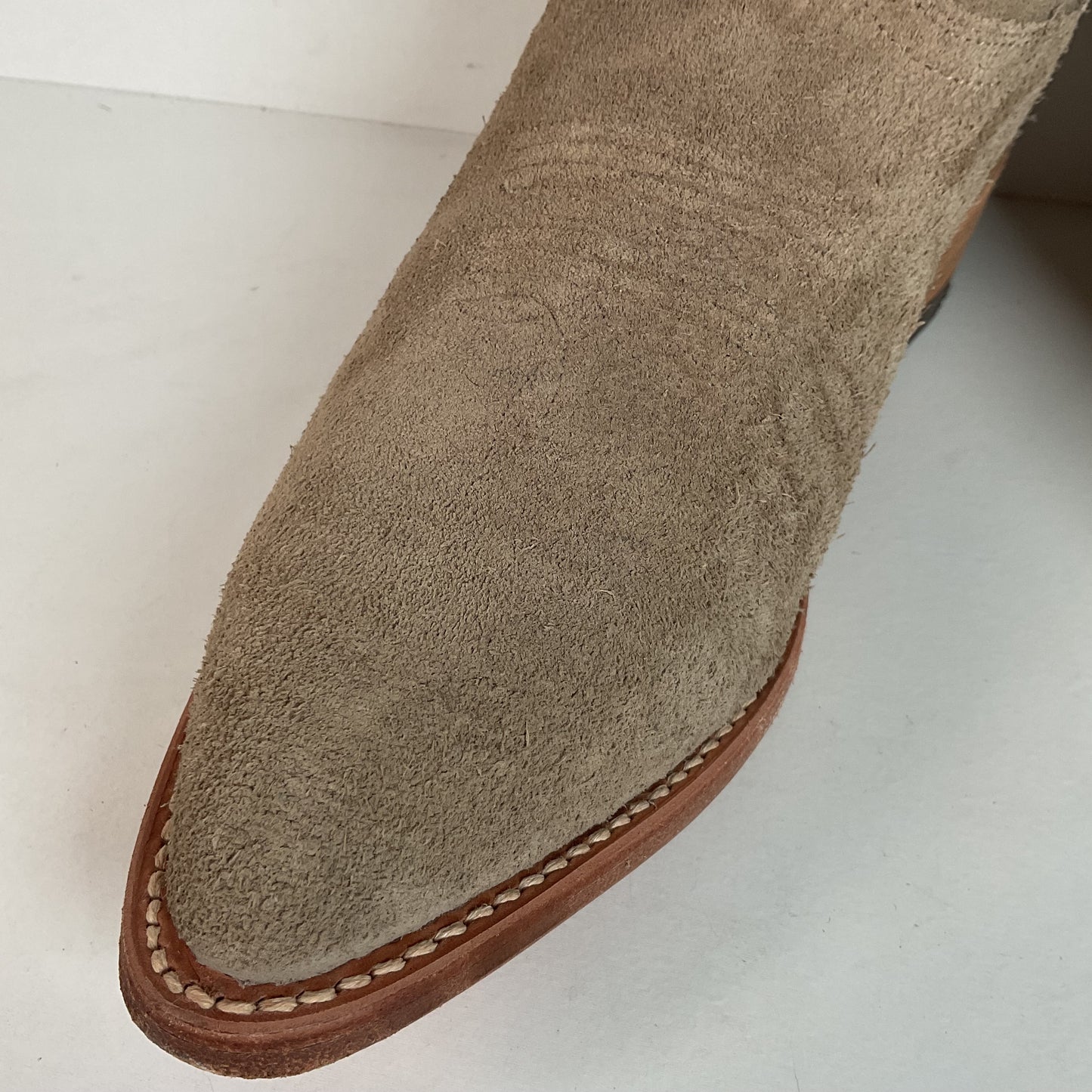 Frye Bruce Suede Cowboy Boots | Rough Out | Women’s 10