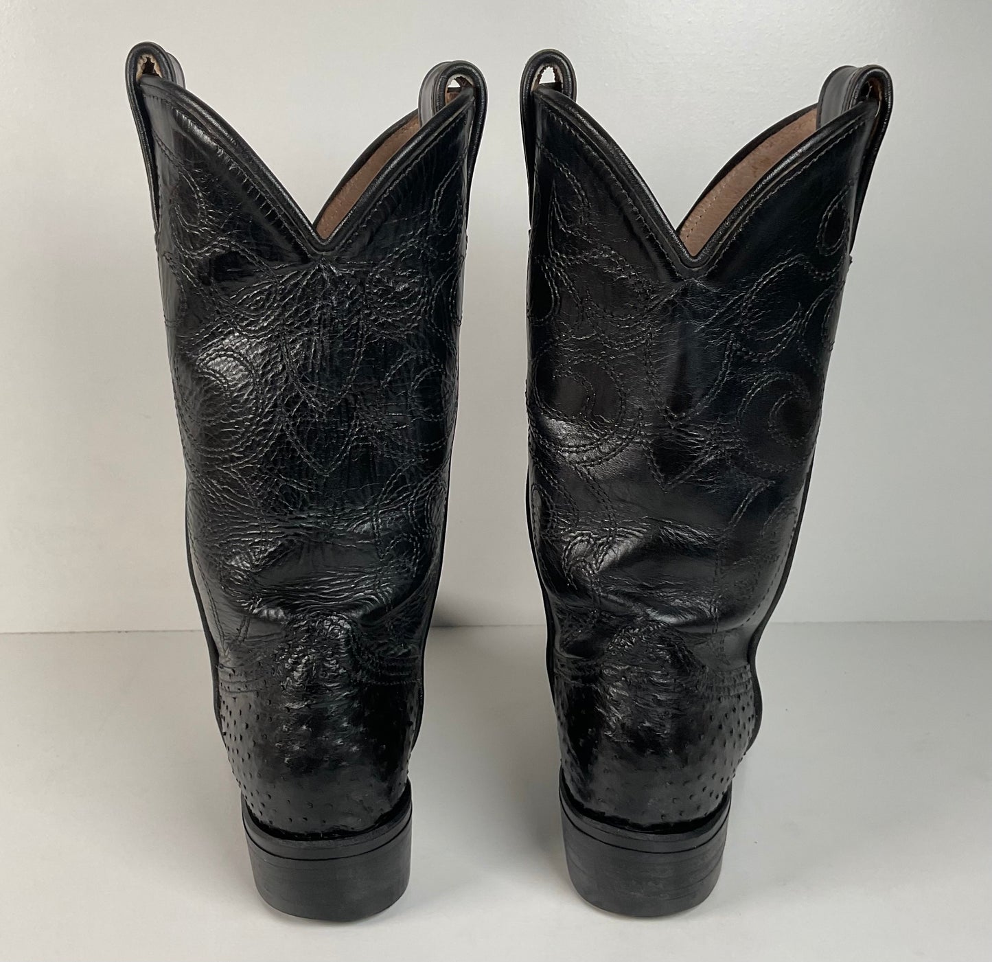 Custom Turkey Quill Cowboy Boots | USA Made | Gallapava | Men’s 9.5 D
